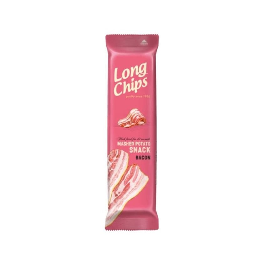 Long Chips Πατατάκια με Γεύση Μπέικον 75g