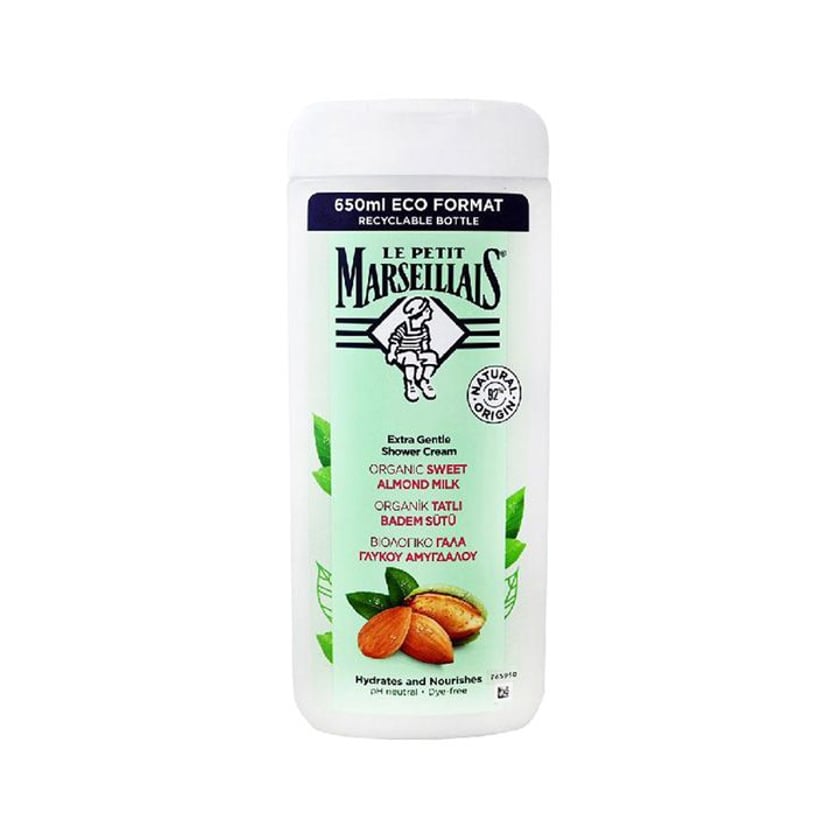 Le Petit Marseillais Αφρόλουτρο Sweet Almond 650ml