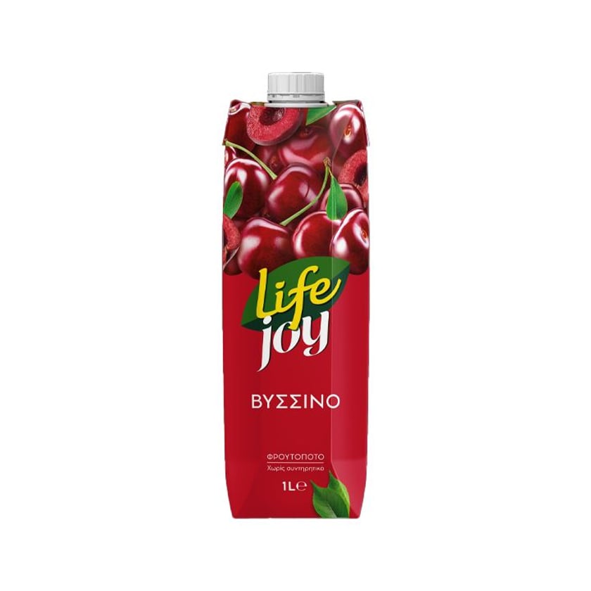 Life Joy Φρουτοποτό Βύσσινο 1l