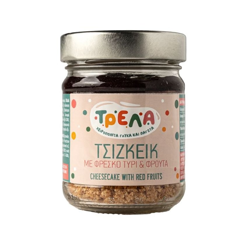 Τρέλα Τσιζκέικ με Φρέσκο Τυρί & Φρούτα 140g