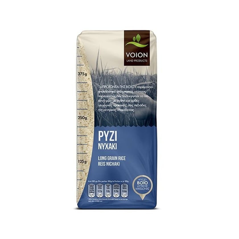 Voion Ρύζι Νυχάκι Ελληνικό 500g
