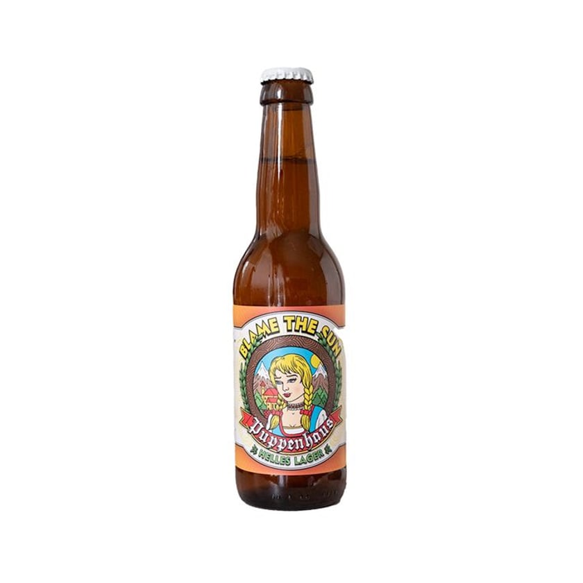 Blame The Sun Puppenhaus Helles Lager Φιάλη 330ml