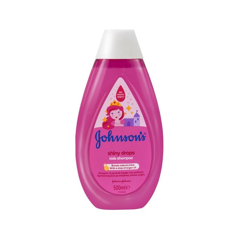 Johnson`s Kids Σαμπουάν Μαλλιών Shiny Drops 500ml