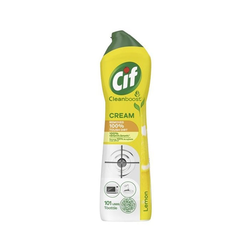 Cif Κρέμα Καθαρισμού με Άρωμα Λεμόνι 500ml