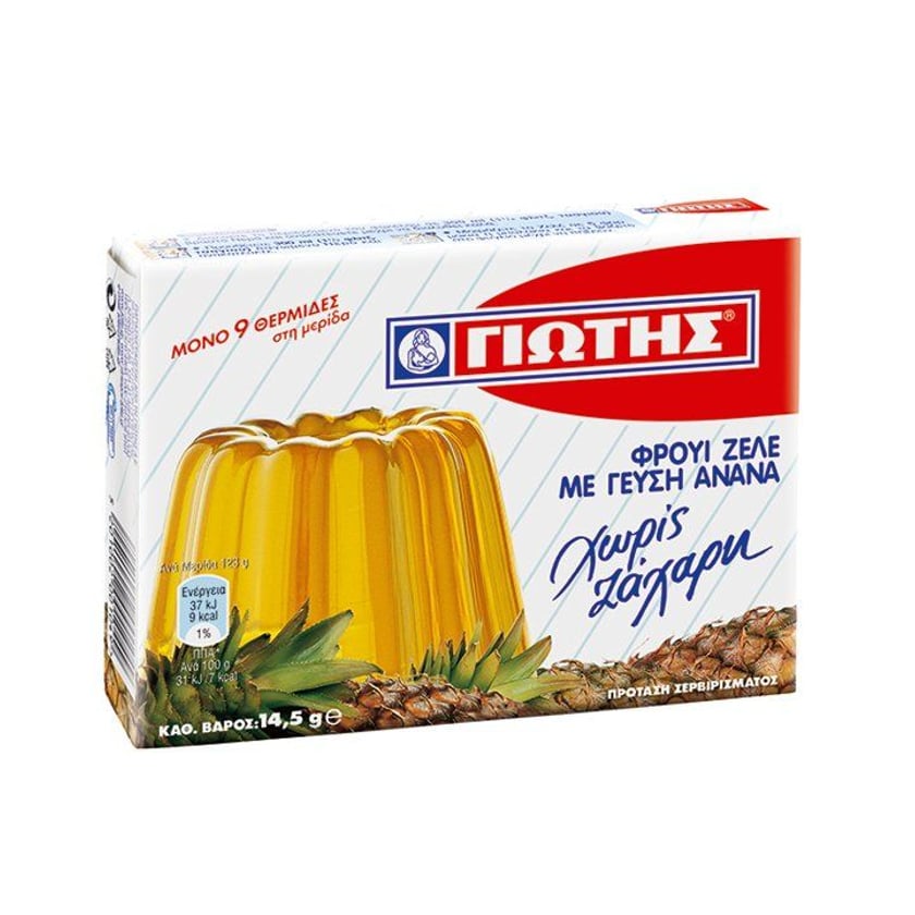 Jotis Jelly Pineapple Sugar Free 14.5g