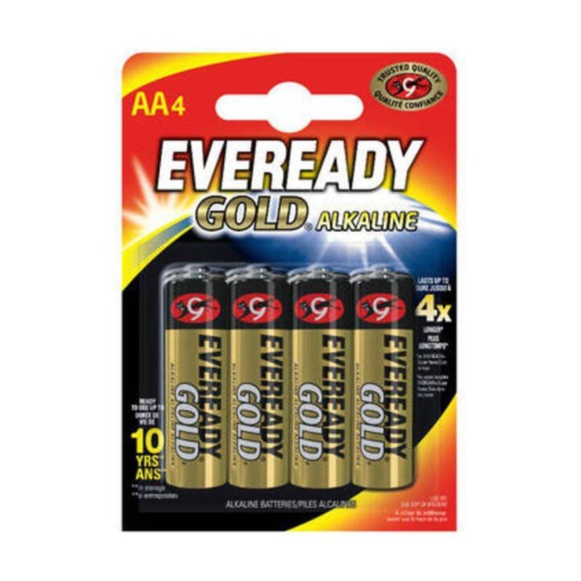 Eveready Μπαταρίες Gold AA 4τεμ
