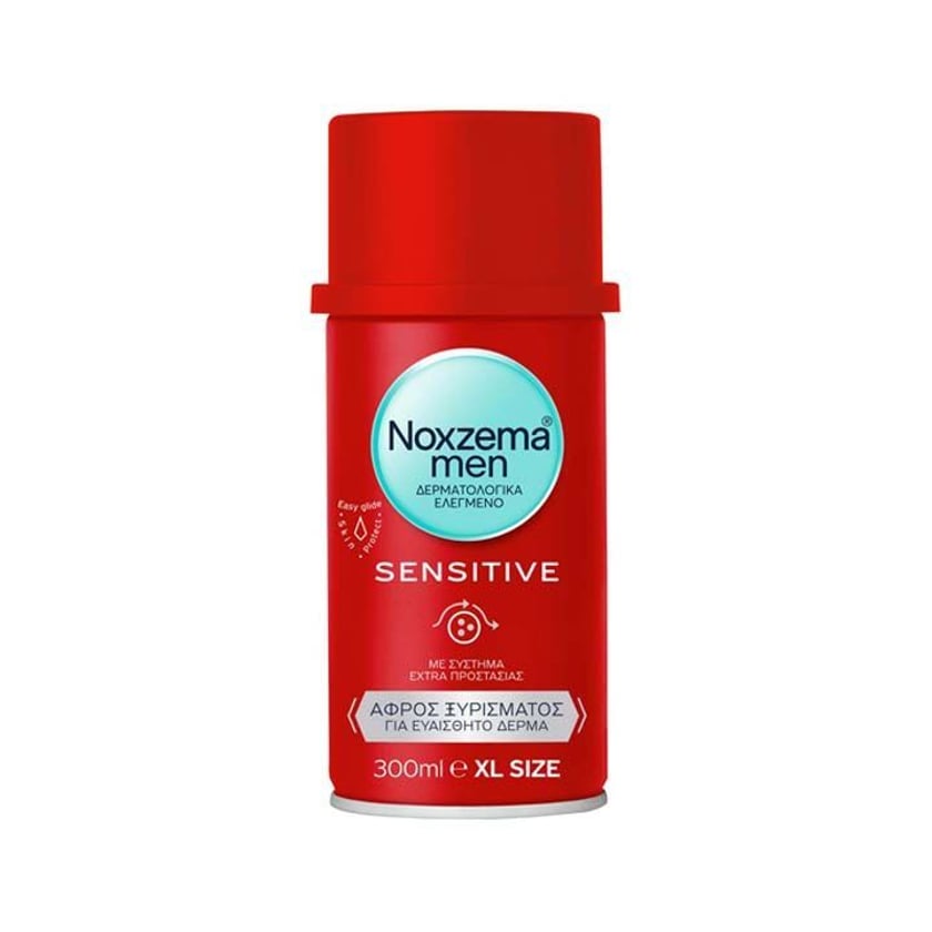 Noxzema Αφρός Ξυρίσματος Για Ευαίσθητο Δέρμα 300ml