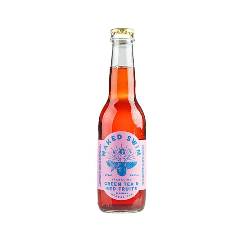 Naked Swim Sparkling Green Tea & Red Fruits 250ml