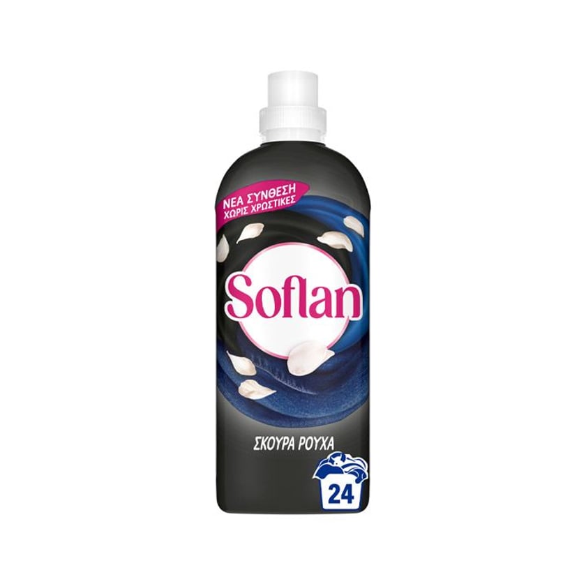 Soflan Υγρό Απορρυπαντικό Ευαίσθητων Ρούχων Bivalent Dark Fashion 24μεζ