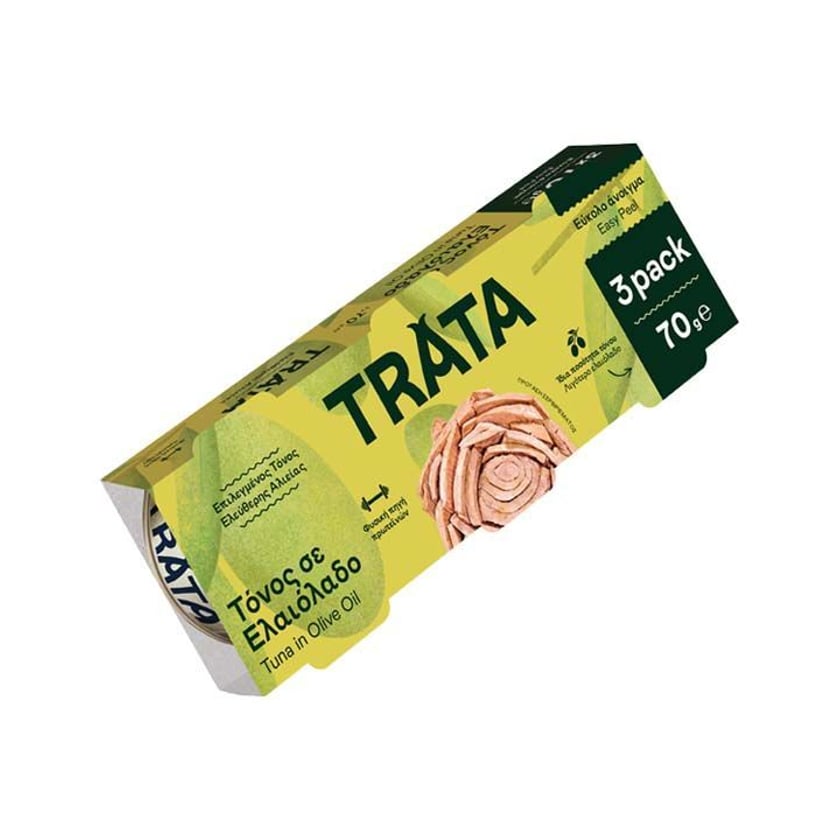 Trata Τόνος σε Ελαιόλαδο 3x70g