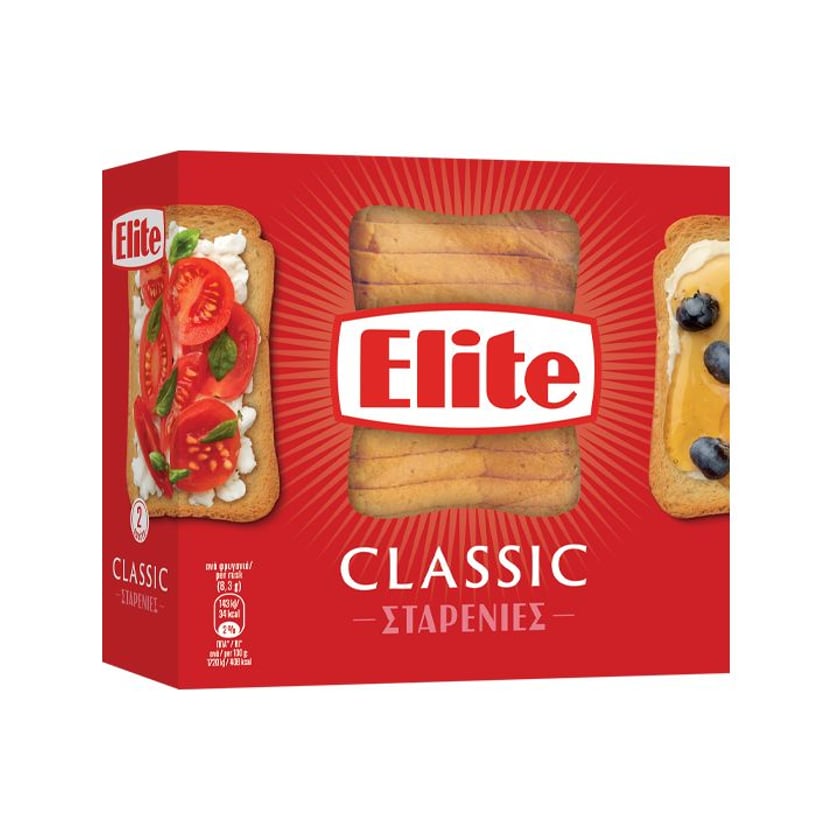 Elite Φρυγανιές Σταρένιες 250g