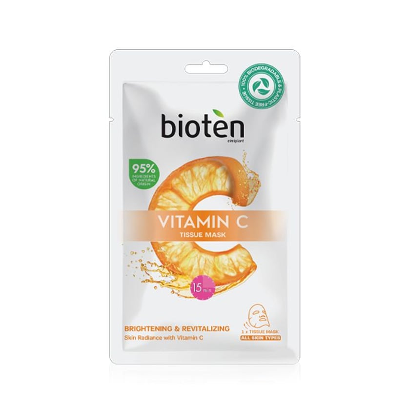 Bioten Υφασμάτινη Μάσκα Vitamine C 20ml