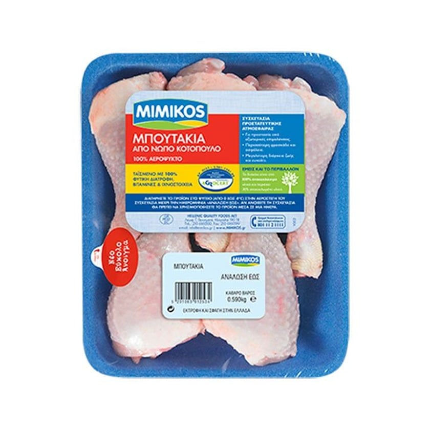 Mimikos Μπουτάκια Κοτόπουλο 590g