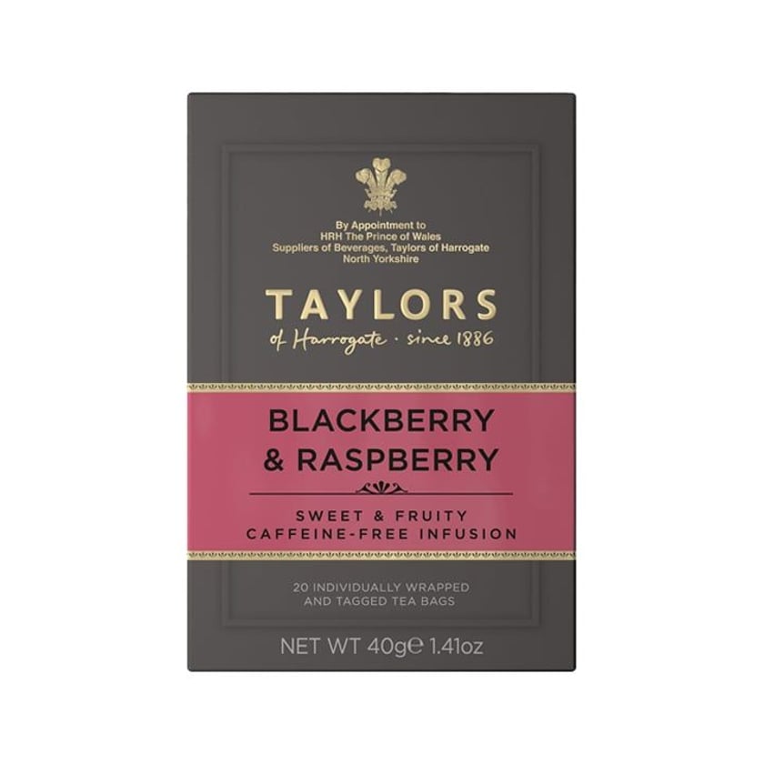 Taylors of Harrogate Αφέψημα Blackberry & Raspberry 40g 20τεμ