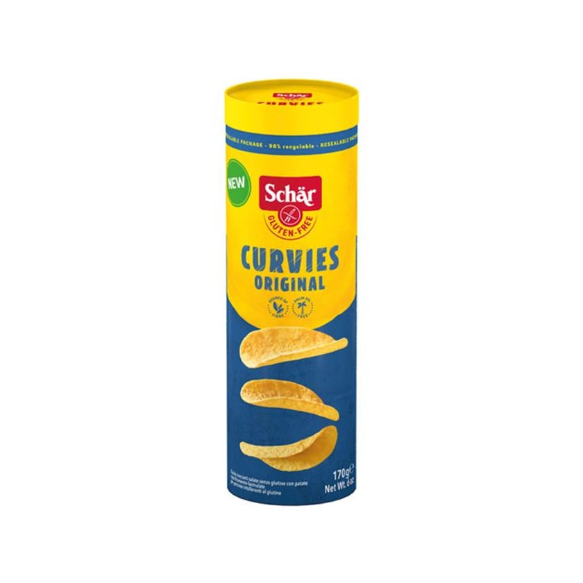 Schar Curvies Πατατάκια Original Χωρίς Γλουτένη 170g