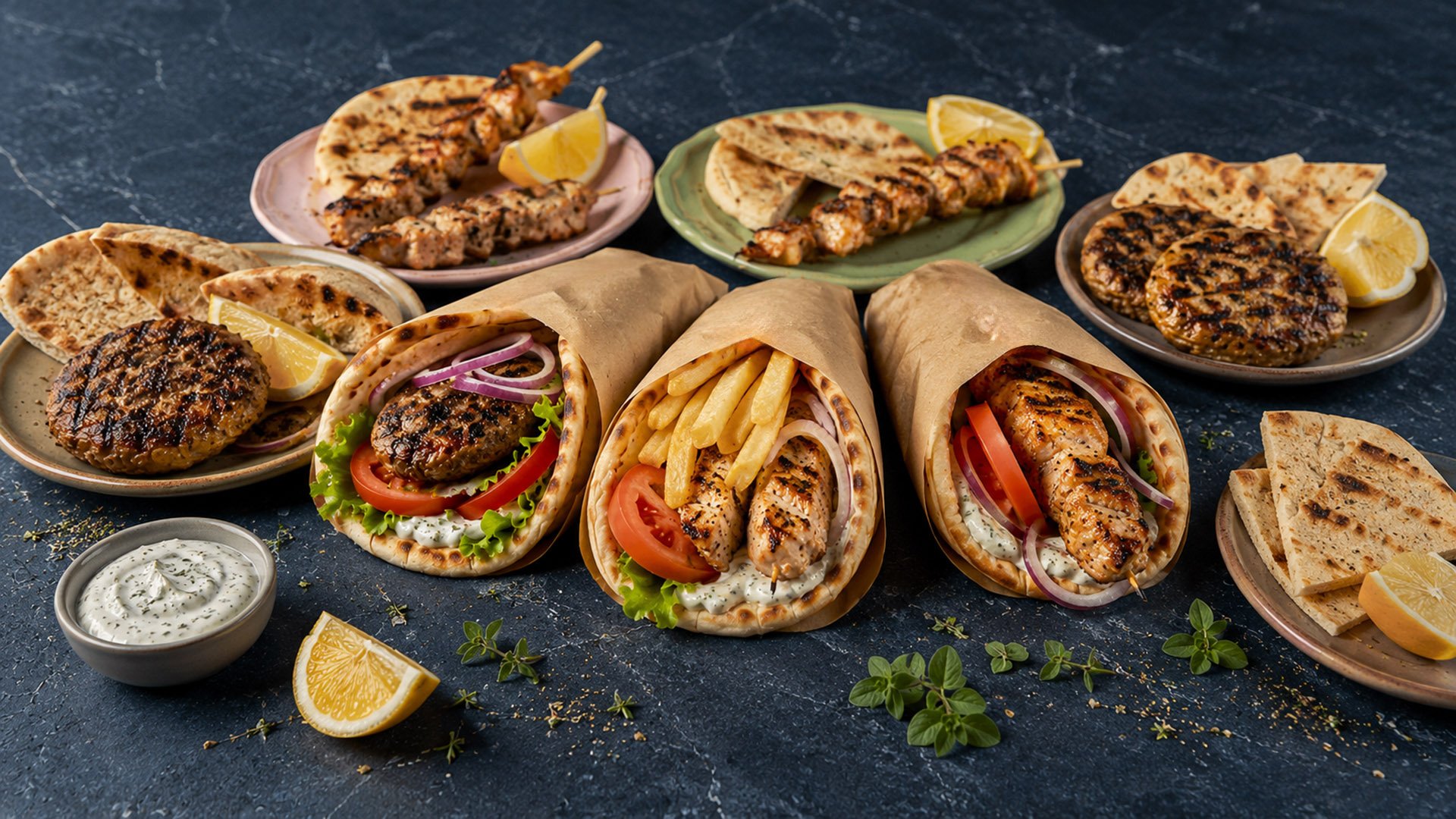 Meat N Roses - Ακαδημία | Online Delivery Σουβλάκια