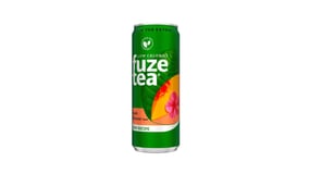 FuzeTea black ice tea ροδάκινο με εκχύλισμα ιβίσκου 330ml