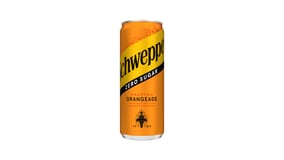 Schweppes orangeade with a hint of orange blossom 330ml