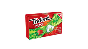 Trident Max Splash Τσίχλες Strawberry & Lime 22gr