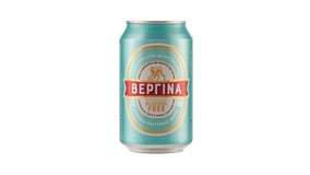 Βεργίνα Μπύρα Lager Alcohol Free Κουτί 330ml