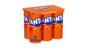 Fanta Πορτοκαλάδα με Ανθρακικό 6x330ml