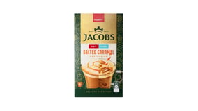 Jacobs Iced Cappuccino Salted Caramel Στιγμιαίος Καφές σε Stick 8x17.8g