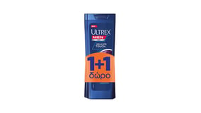 Ultrex Σαμπουάν για Ξηροδερμία 360ml 1+1 Δώρο