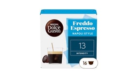 Nescafe Κάψουλες Freddo Espresso Napoli Style Συμβατές με Μηχανές Dolce Gusto 16τεμ 186g