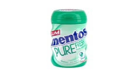 Mentos Τσίχλες Pure Fresh Spearmint Χωρίς Ζάχαρη 90g