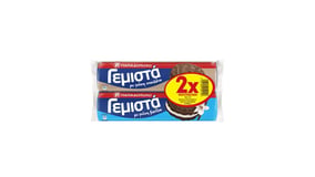 Παπαδοπούλου Γεμιστά Μπισκότα με Σοκολάτα 200g & Παπαδοπούλου Γεμιστά Μπισκότα με Βανίλια 200g