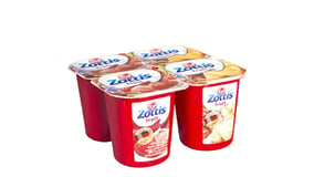 Zott Zottis Επιδόρπιο Γιαουρτιού με Φρούτα 4x115g