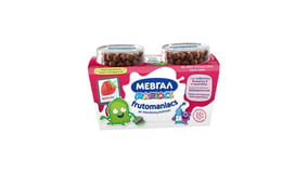 Μεβγάλ Frutomaniacs Επιδόρπιο Γιαουρτιού Φράουλα με Σοκολατομπαλίτσες 2x140g