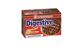 Παπαδοπούλου Μπισκότα Digestive Σοκολάτα Γάλακτος 200g