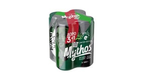 Mythos Lager Κουτί 4x500ml 3+1 Δώρο