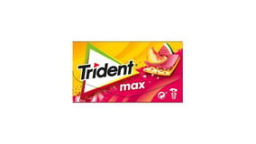 Trident Max Τσίχλες Ροδάκινο & Καρπούζι 27g