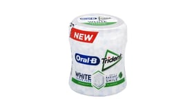 Trident Oral B White Τσίχλες Δυόσμος Μπουκάλι 68g
