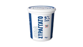 Δέλτα Απλά Στραγγάτο Επιδόρπιο Γιαουρτιού 5% Λιπαρά 1kg