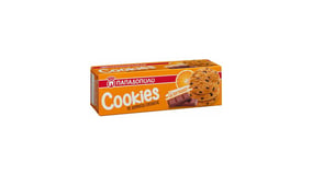 Παπαδοπούλου Cookies με Κομμάτια Πορτοκάλι & Σοκολάτα 180g