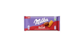 Milka Σοκολάτα Γάλακτος Biscoff 90g