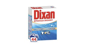 Dixan Σκόνη Πλυντηρίου Ocean 48 Μεζούρες 44+4 Δώρο