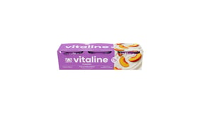 Δέλτα Vitaline Επιδόρπιο Γιαουρτιού Ροδάκινο 3x180g