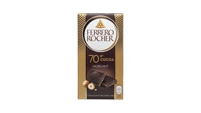 Ferrero Rocher Μαύρη Σοκολάτα με 70% Κακάο & Φουντούκια 90g