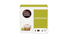 Nescafe Κάψουλες Cappuccino Συμβατές με Μηχανές Dolce Gusto 16τεμ 186g