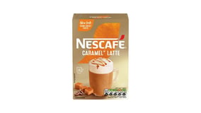 Nescafe Gold Καφές Στιγμιαίος Latte Καραμέλα 8x17g