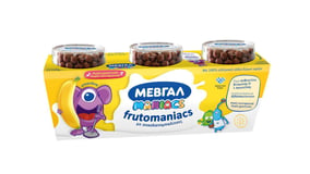 Μεβγάλ Frutomaniacs Επιδόρπιο Γιαουρτιού Μπανάνα με Σοκολατομπαλίτσες Ίον 3x140g