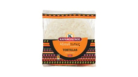 Καραμολέγκος Αξιαγάπιτες Tortillas Μεγάλες 6τεμ 375g