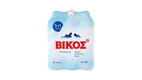 Βίκος Φυσικό Μεταλλικό Νερό 6x1.5l 5+1 Δώρο