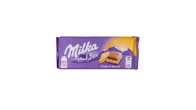 Milka Σοκολάτα Γάλακτος Cream & Biscuit 100g