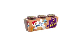 Δέλτα Smart Επιδόρπιο Γιαουρτιού Μπισκότο 3x140g 2+1 Δώρο