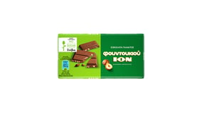 ΙΟΝ Σοκολάτα Γάλακτος Φουντουκιού Stevia 60gr